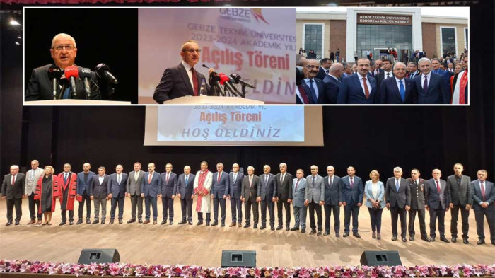 Milli Savunma Bakanı Yaşar Güler Gebze Teknik Üniversitesinde 