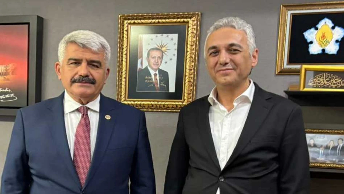 Adil Kurban'dan Milletvekili H&uuml;lag&uuml;'ya sağlık ziyareti 
