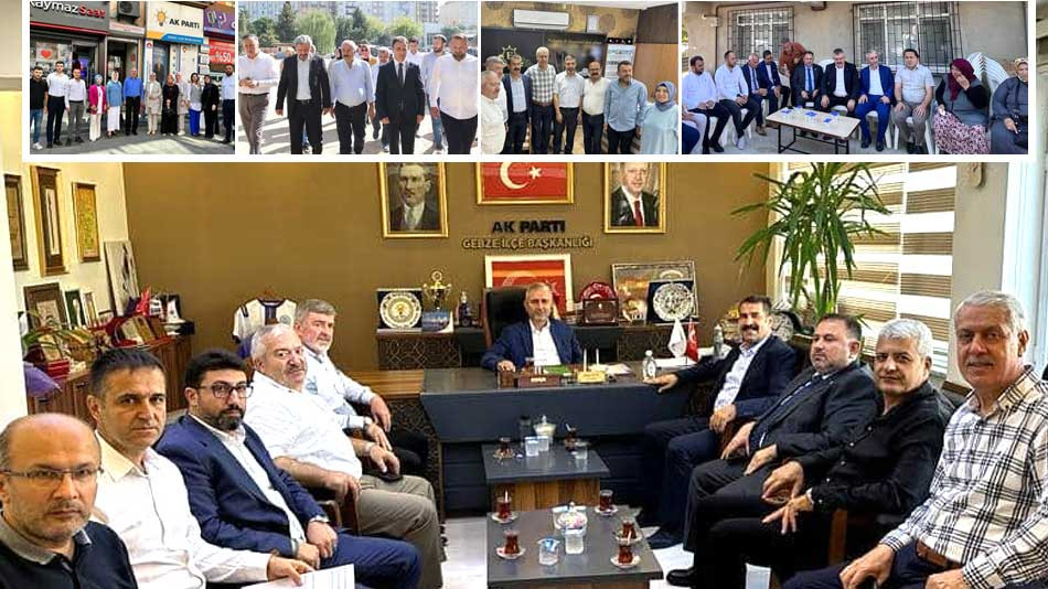 Ak Parti Kocaeli Milletvekilleri Gebze'ye çıkarma yaptılar