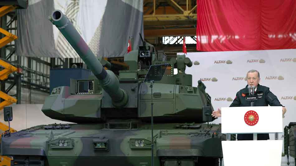  Altay Tankı TSK'ya teslim edildi. Cumhurbaşkanı Erdoğan mesajı verdi 
