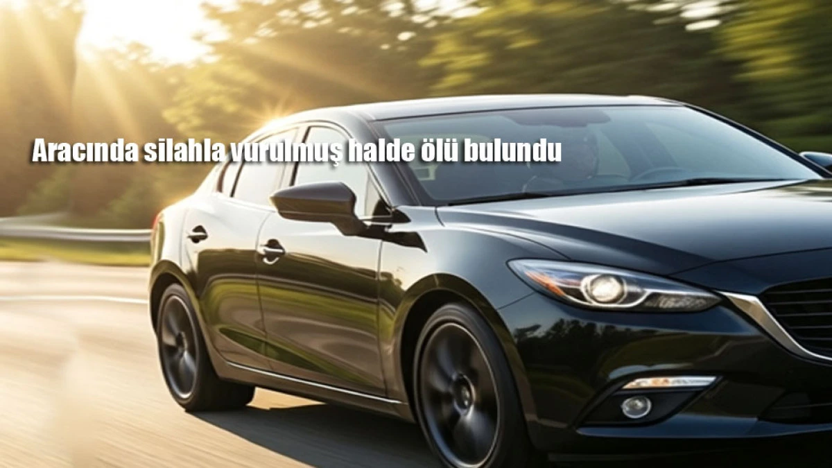 Aracında silahla vurulmuş halde bulundu