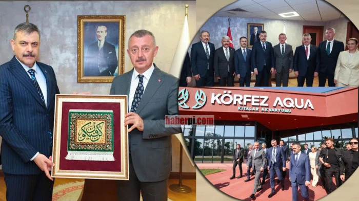 Bakan &Ccedil;ift&ccedil;i, Kocaeli B&uuml;y&uuml;kşehir&rsquo;in vizyon projelerini yerinde inceledi
