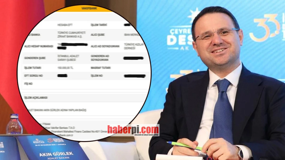 Bakan G&uuml;rlek, Kızılay'a bağış yaptı ve &ccedil;ağrıda bulundu