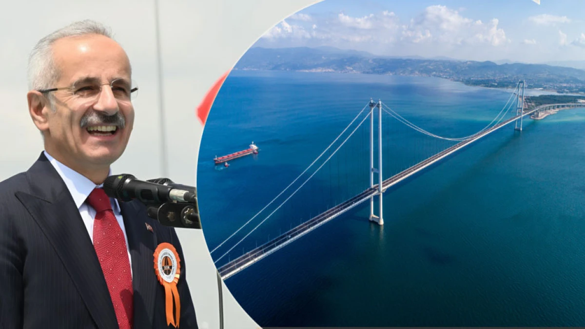 Bakan Uraloğlu'ndan Osmangazi K&ouml;pr&uuml;s&uuml;&rsquo;yle ilgili &ouml;nemli a&ccedil;ıklama