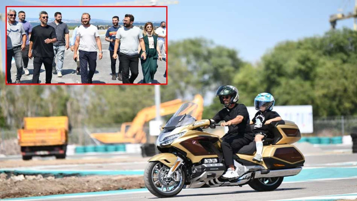 Başiskele'deki yeni pistte Kenan Sofuoğlu s&uuml;rprizi