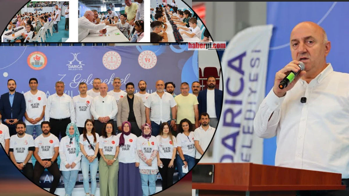 Başkan Bıyık Darıca'da Akıl ve Zeka Oyunlarını başlattı