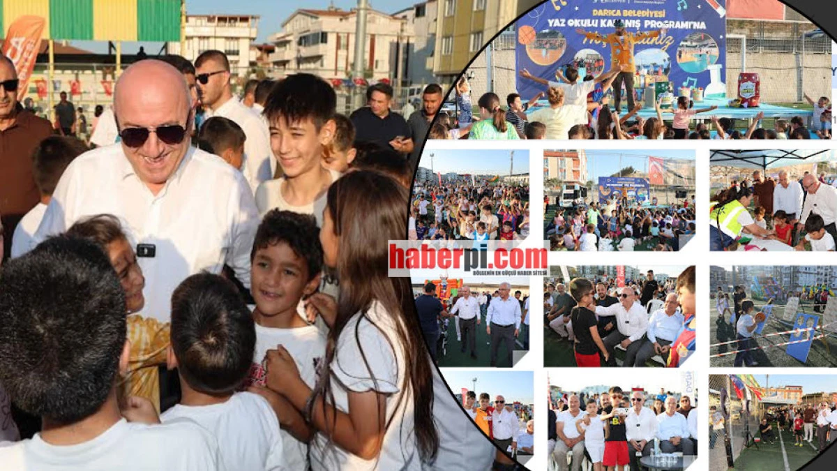 Başkan Bıyık: Darıcalı &ccedil;ocuklarımızın her zaman yanındayız