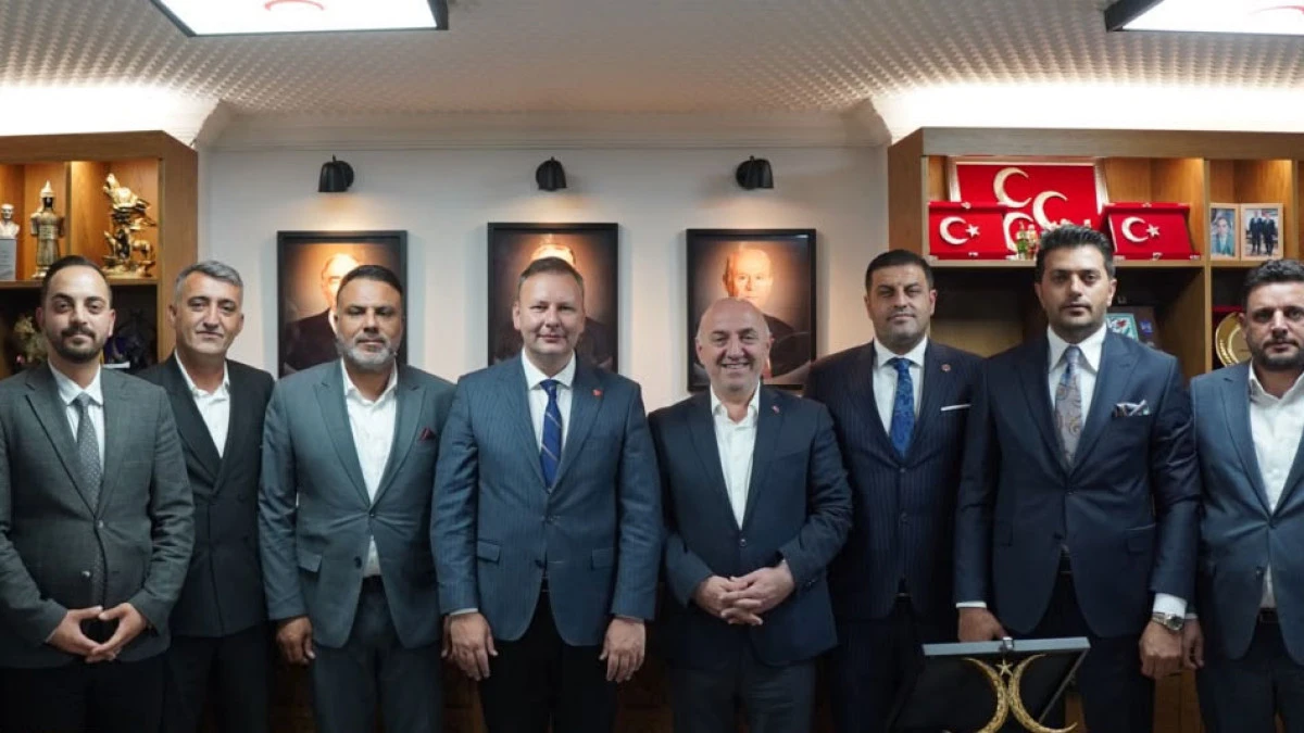 Başkan Bıyık ve Şakar'dan  Başkan Emengen&rsquo;e ziyaret