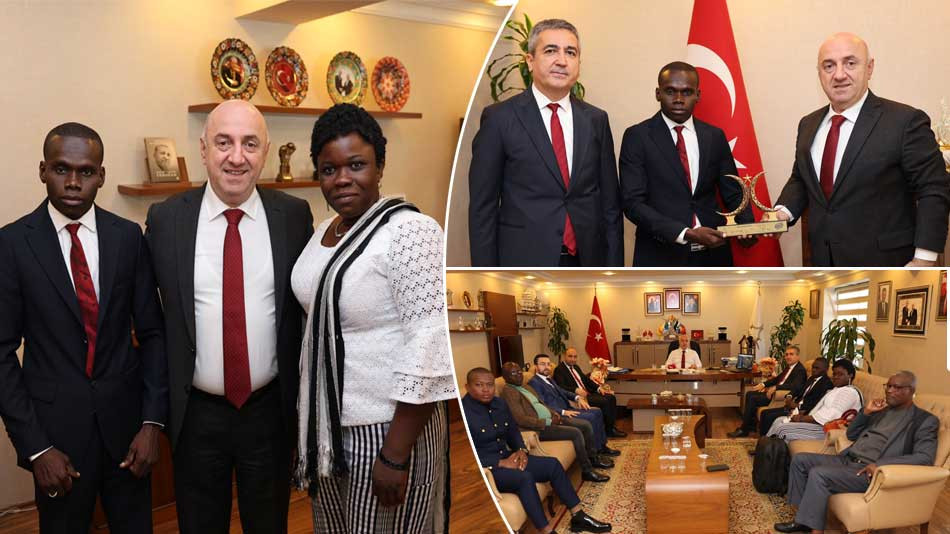 Başkan Bıyık'a Benin Cumhuriyetinden önemli ziyaret 