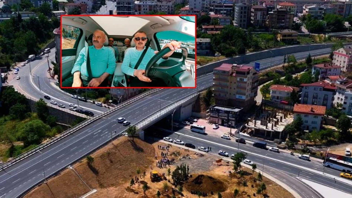 Başkan B&uuml;y&uuml;kakın, Gebze projesini TOGG&rsquo;la test etti