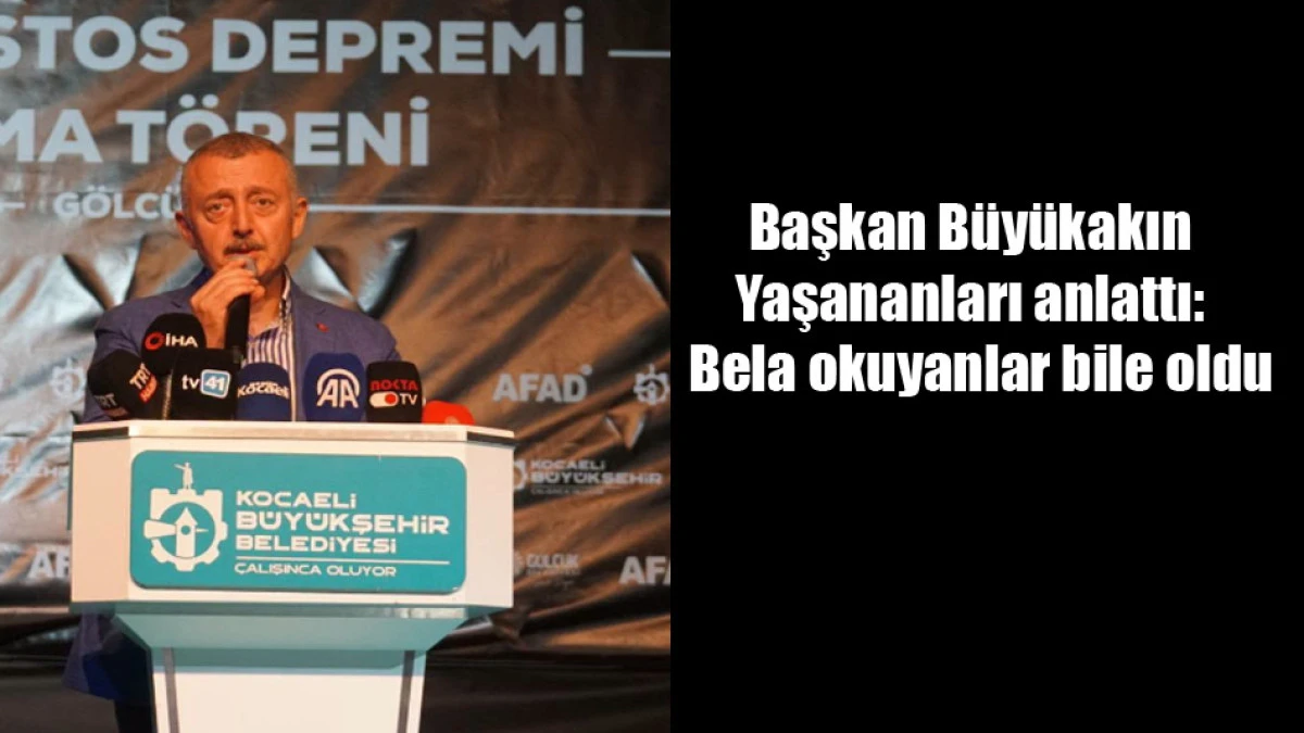 Başkan B&uuml;y&uuml;kakın'dan &ccedil;arpıcı a&ccedil;ıklamada: Bela okuyanlar bile oldu