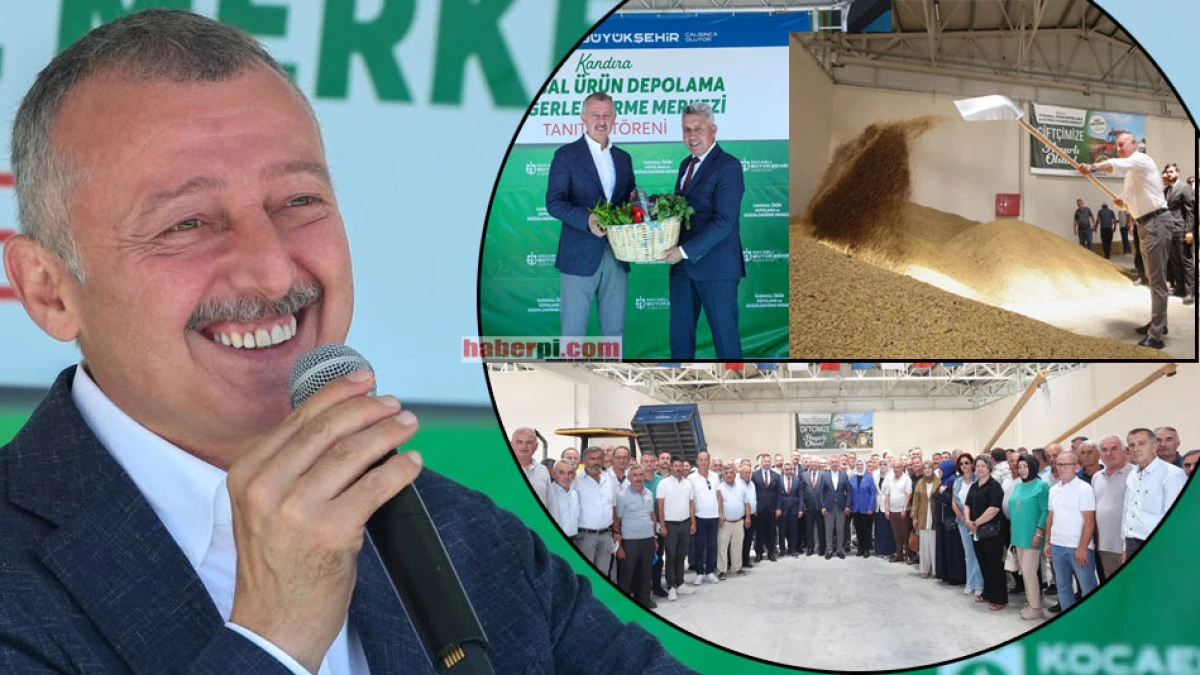 Başkan B&uuml;y&uuml;kakın'dan Kandıralı &ccedil;ift&ccedil;ilere dev destek