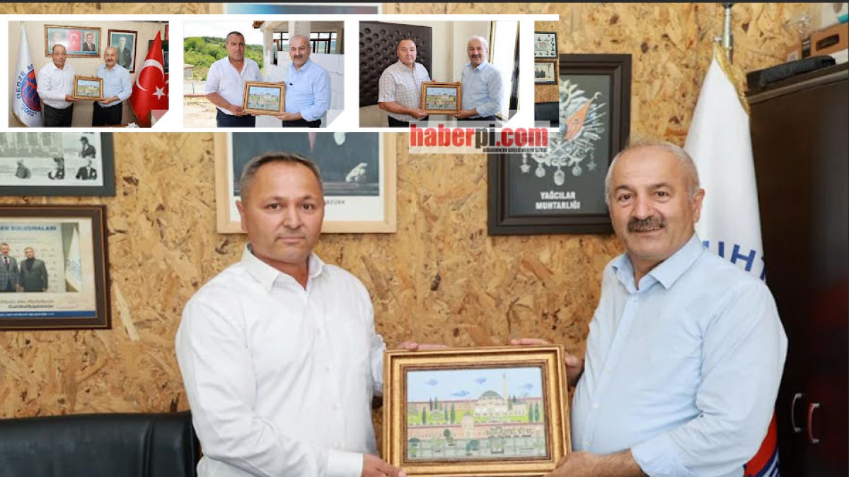 Başkan B&uuml;y&uuml;kg&ouml;z'den kırsal mahalle muhtarlarına ziyaret