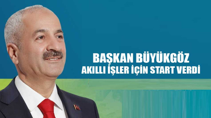 Başkan Büyükgöz Türkiye'de bir ilke imza attı 