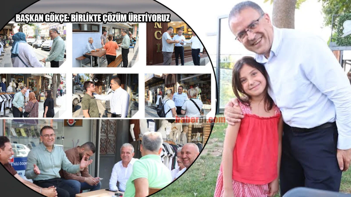 Başkan G&ouml;k&ccedil;e: Derince&rsquo;yi ortak akılla y&ouml;netiyoruz