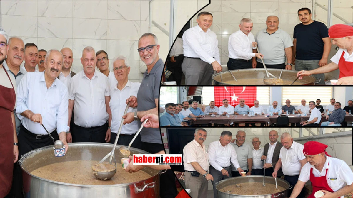 Başkanlar Gebzeliler Derneğinin aşure programında buluştu