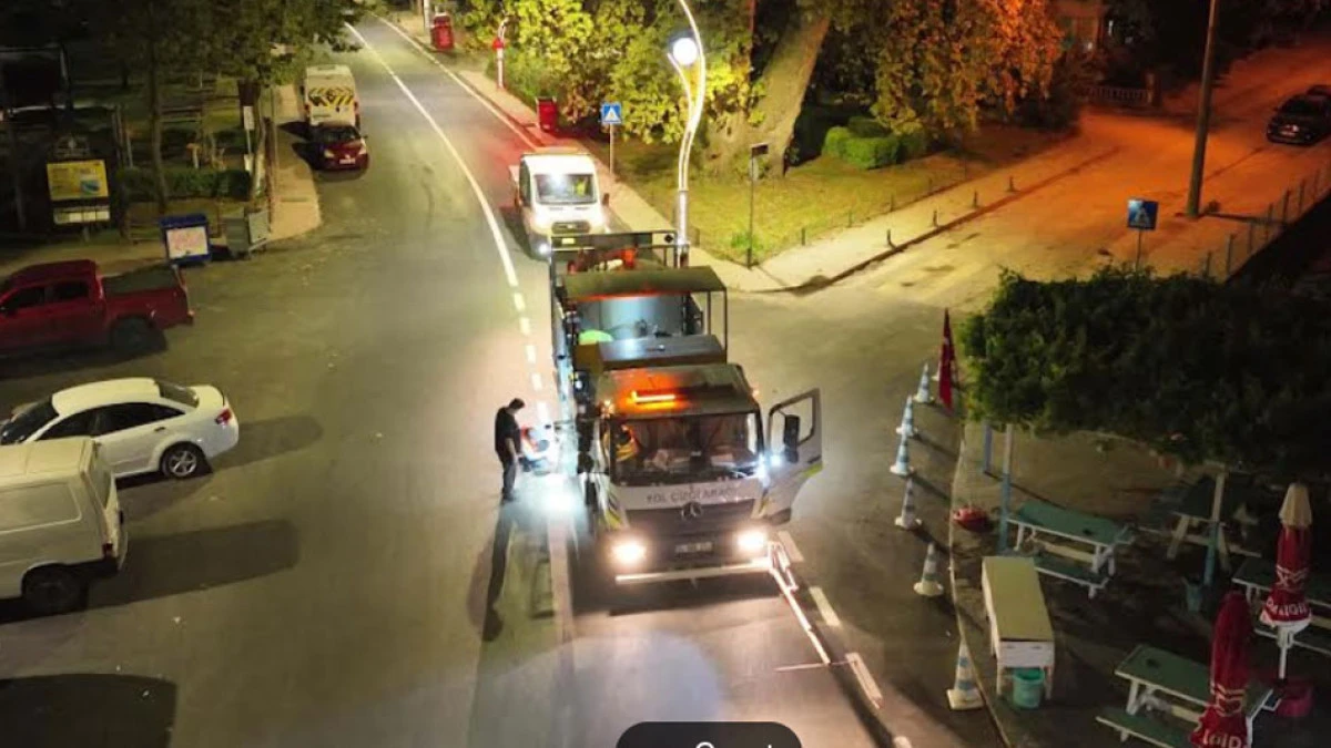 B&uuml;y&uuml;kşehir'den Karam&uuml;rsel Plaj Yolu Caddesi&rsquo;ne &ouml;zel asfalt