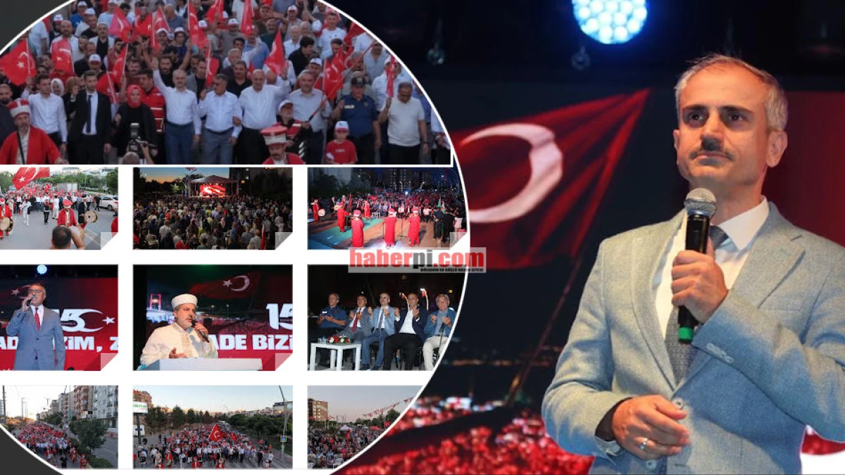 &Ccedil;ayırova, 15 Temmuz&rsquo;da tek y&uuml;rek oldu