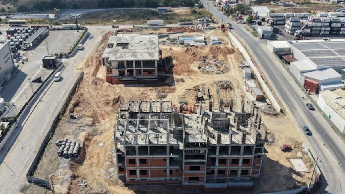 &Ccedil;ayırova&rsquo;nın yeni meslek lisesinde sona gelindi