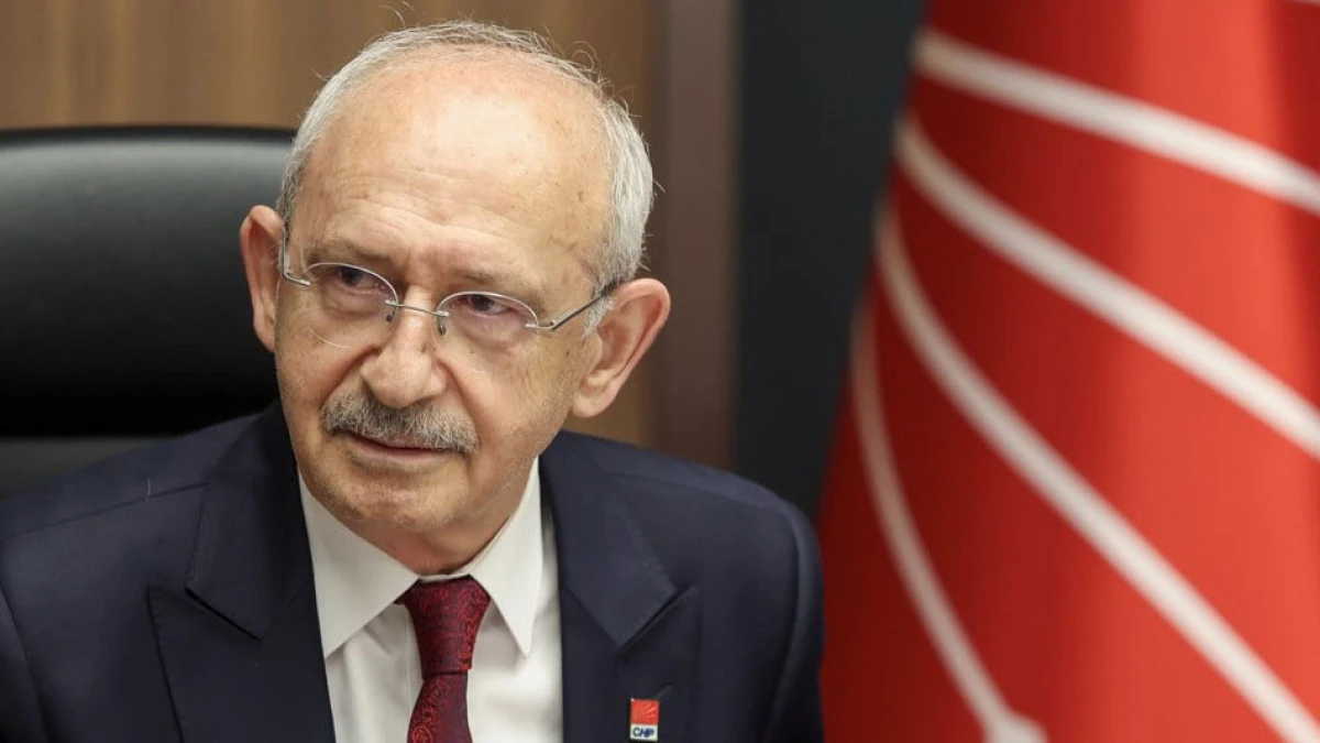 CHP Genel Başkanı Kılı&ccedil;daroğlu'ndan İsrail'e sert tepki