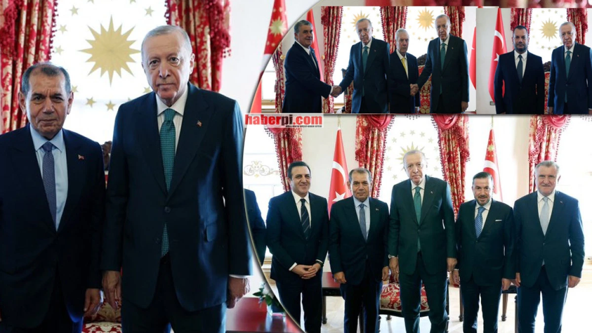 Cumhurbaşkanı Erdoğan, 4 kul&uuml;b&uuml;n başkanlarını kabul etti