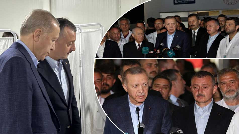 Cumhurbaşkanı Erdoğan'dan Başkan Tahir Büyükakın'a hizmet takdiri 