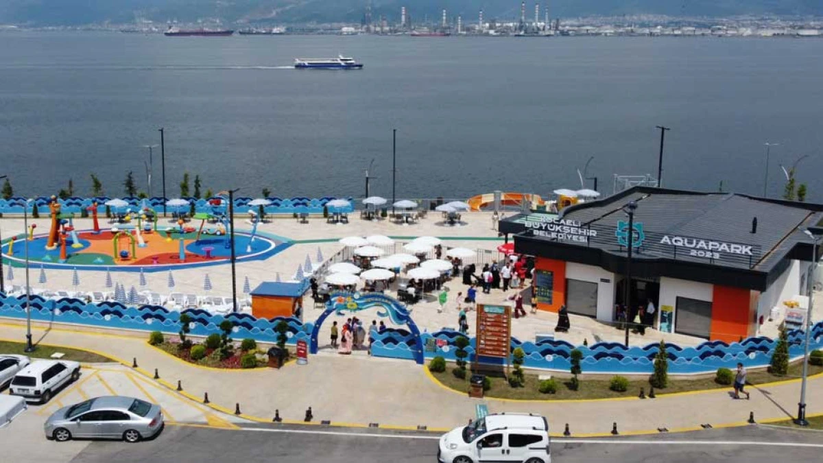  Değirmendere Aquapark kapılarını a&ccedil;tı