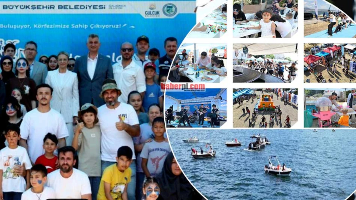 Değirmendere sahili deniz festivaliyle renklendi