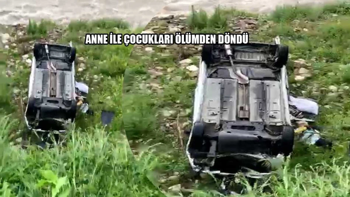 Dere yatağına u&ccedil;an ara&ccedil;tan mucize kurtuluş