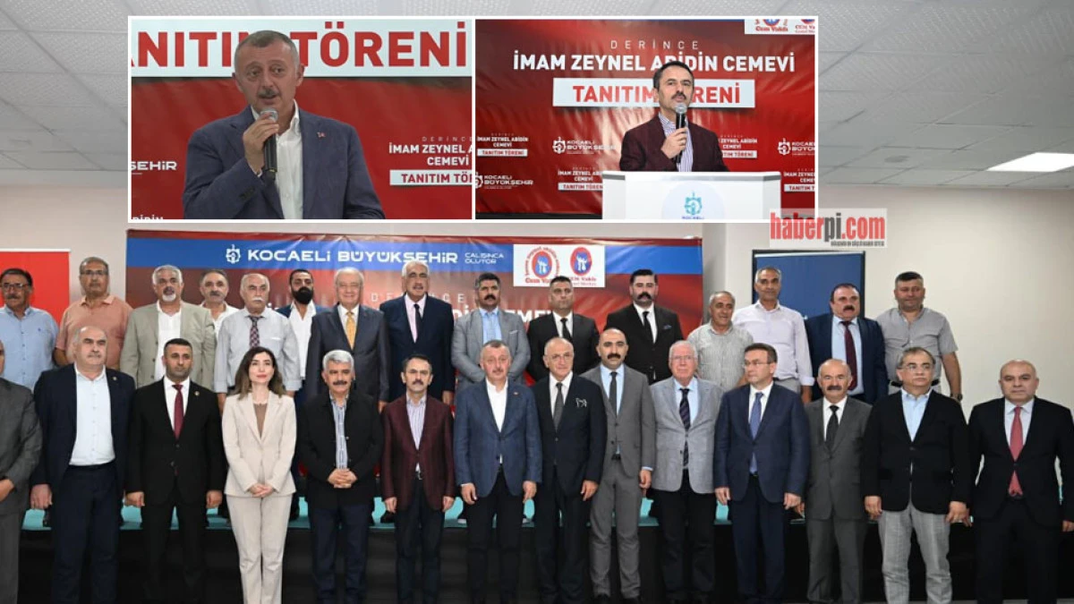 Derince İmam Zeynel Abidin Cemevi Tanıtım T&ouml;reni yapıldı