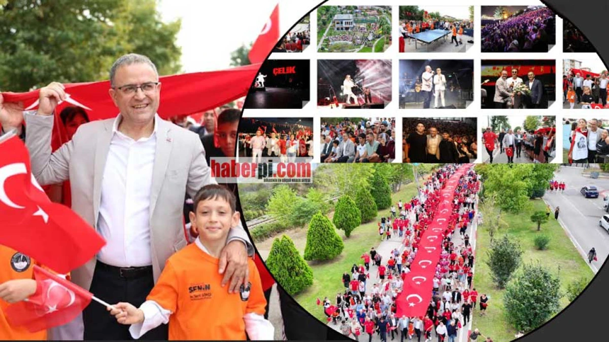 Başkan G&ouml;k&ccedil;e, Derincelilerle Zafer coşkusunda buluştu