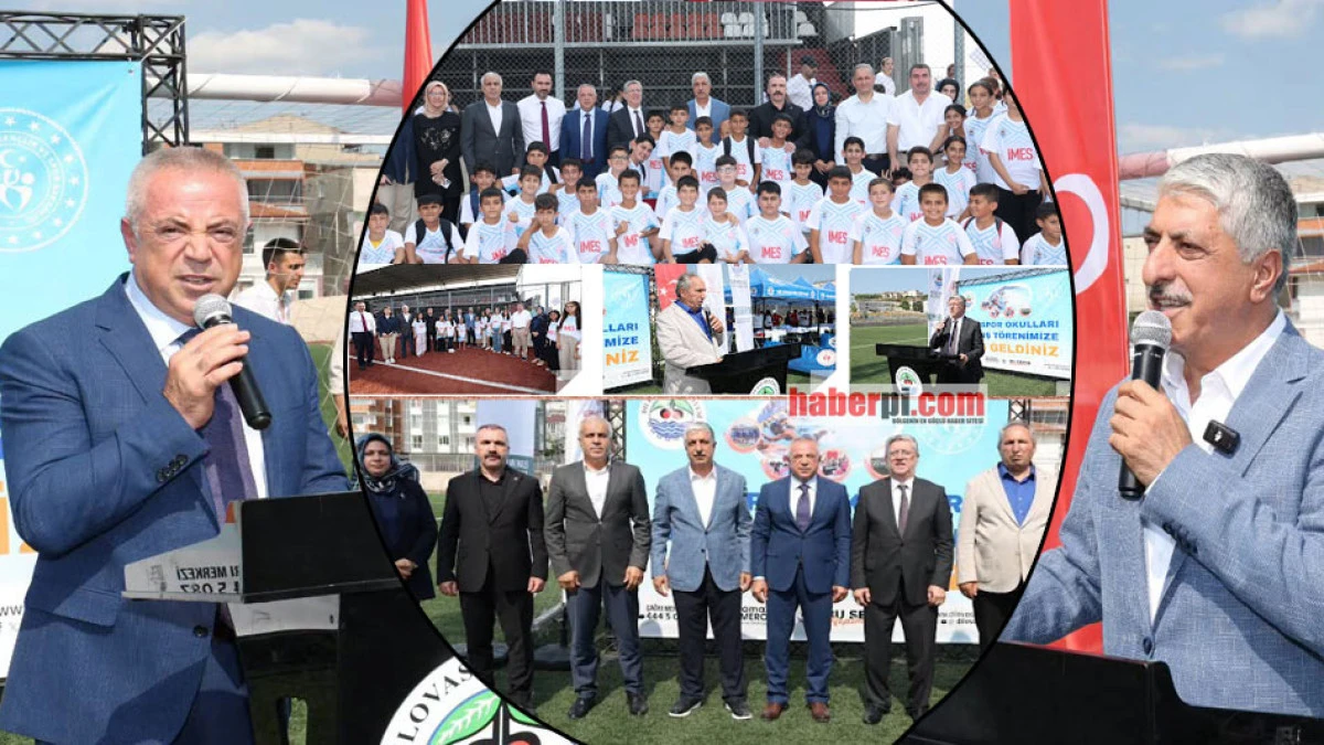 Dilovasında Yaz Spor Okullarına coşkulu a&ccedil;ılış