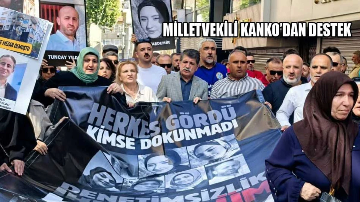 Dilovasındaki faciada hayatını kaybedenler i&ccedil;in adalet n&ouml;beti