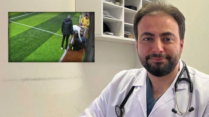 Doktor Esad &Ccedil;ekin'den halı saha uyarısı