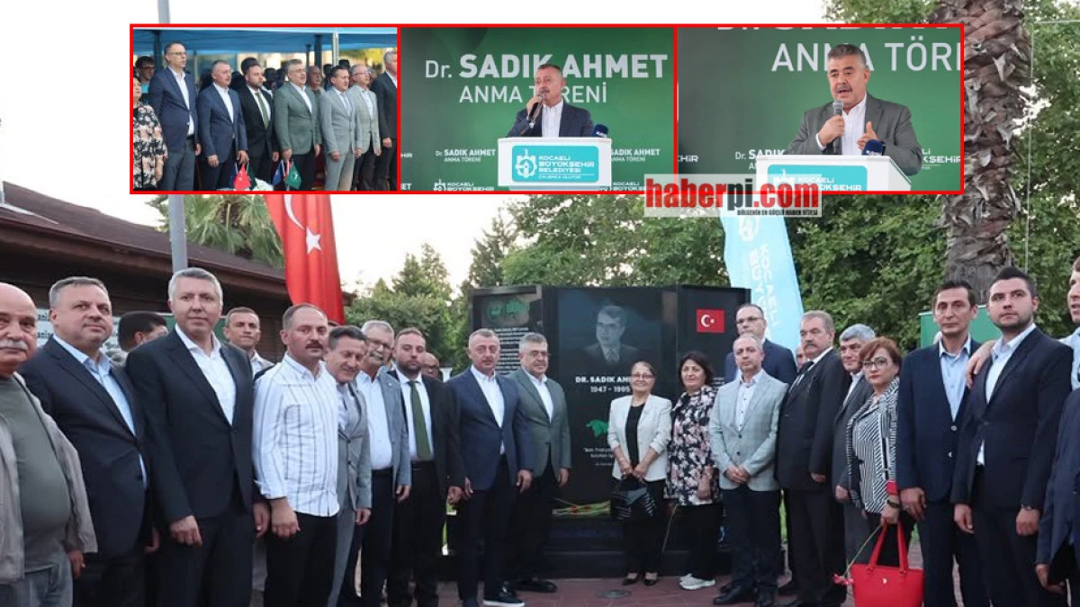 Dr. Sadık Ahmet Kocaeli'de dualarla anıldı 