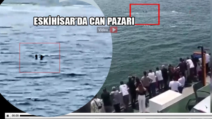 Feribottan d&uuml;şen yolcunun hayatını kurtardı