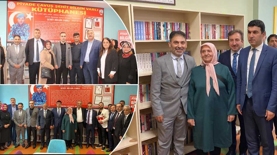 Gazeteci Mustafa Eranıl 21. Kütüphanesi’ni Körfez’de açtı