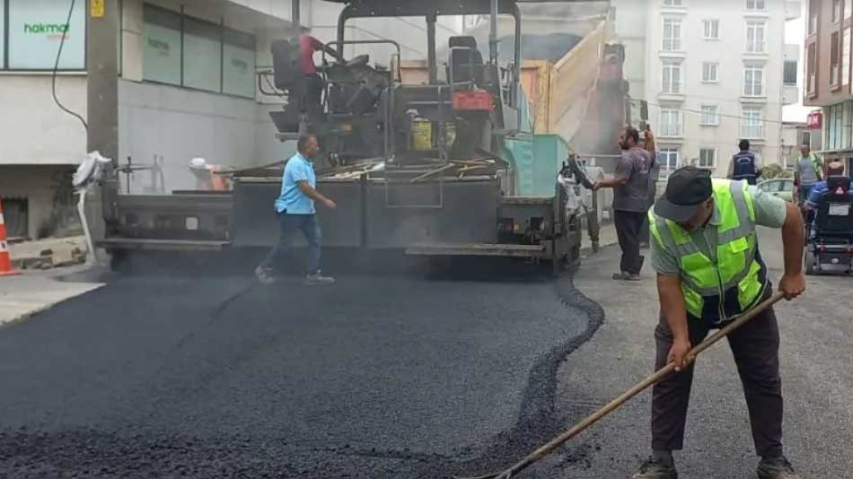 Gebze Belediyesinden asfalt seferberliği