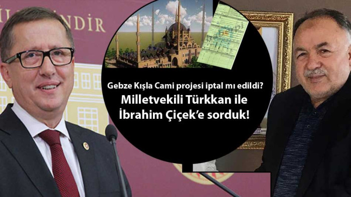 Gebze Millet Bahçesi Cami projesi iptal mı? Çiçek ve Türkkan'a sorduk