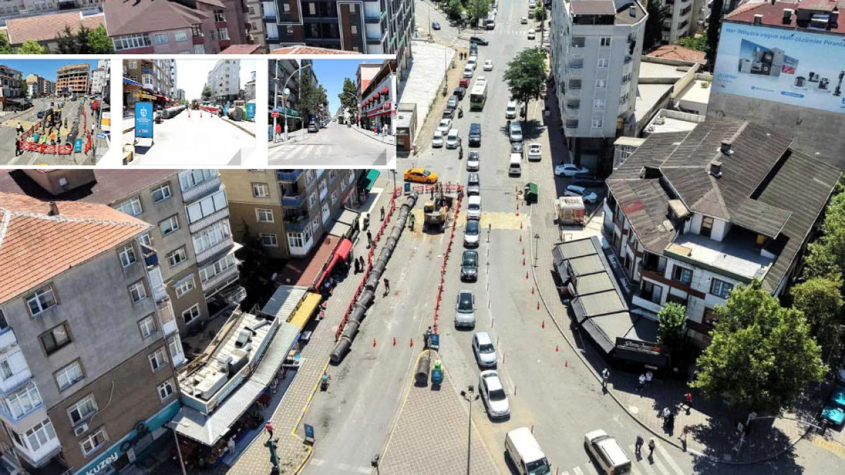 Gebze Şehit Numan Dede Caddesi yenileniyor
