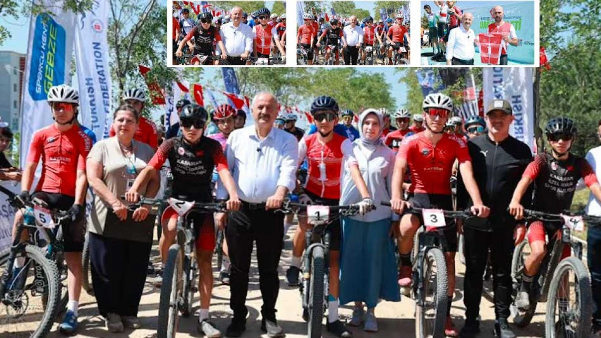 Gebze Uluslararası Dağ Bisikleti turnuvasında b&uuml;y&uuml;k coşku