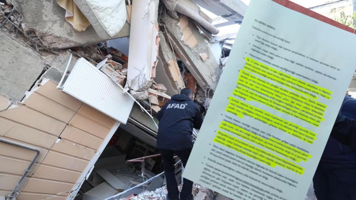 Gebze&rsquo;de &ccedil;&ouml;ken bina ile ilgili rapor &ccedil;ıktı ve savcılığa sunuldu