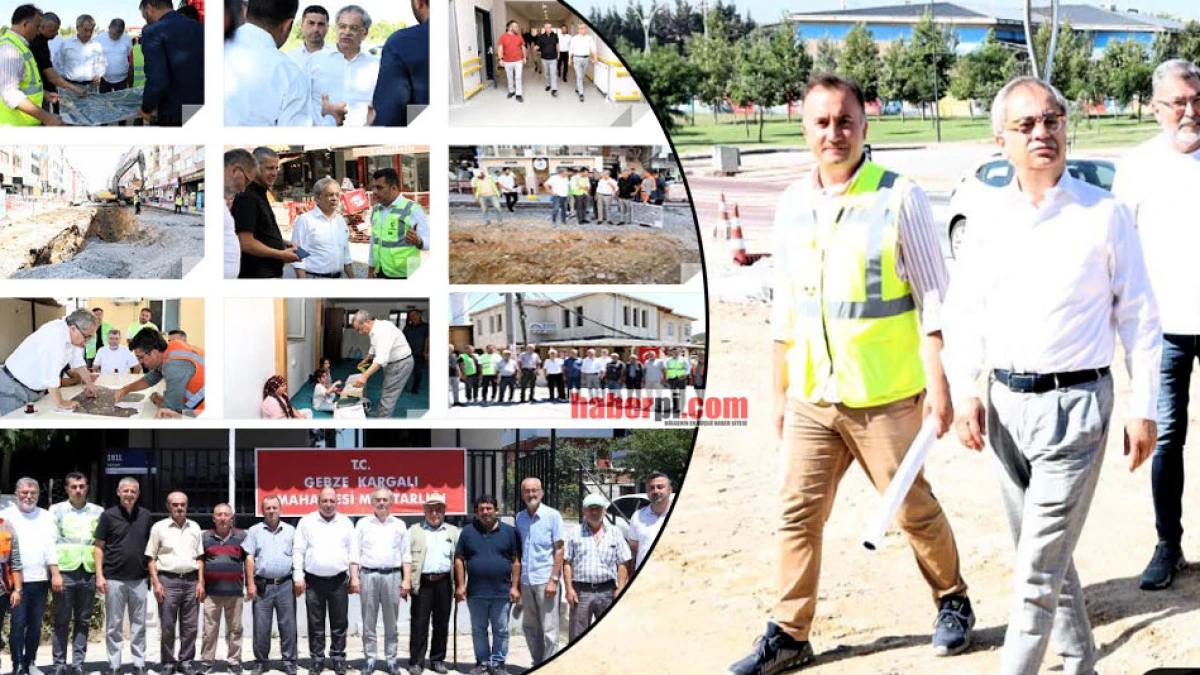 Genel Sekreter Hayri Bara&ccedil;lı'dan Gebze projelerine yakın takip