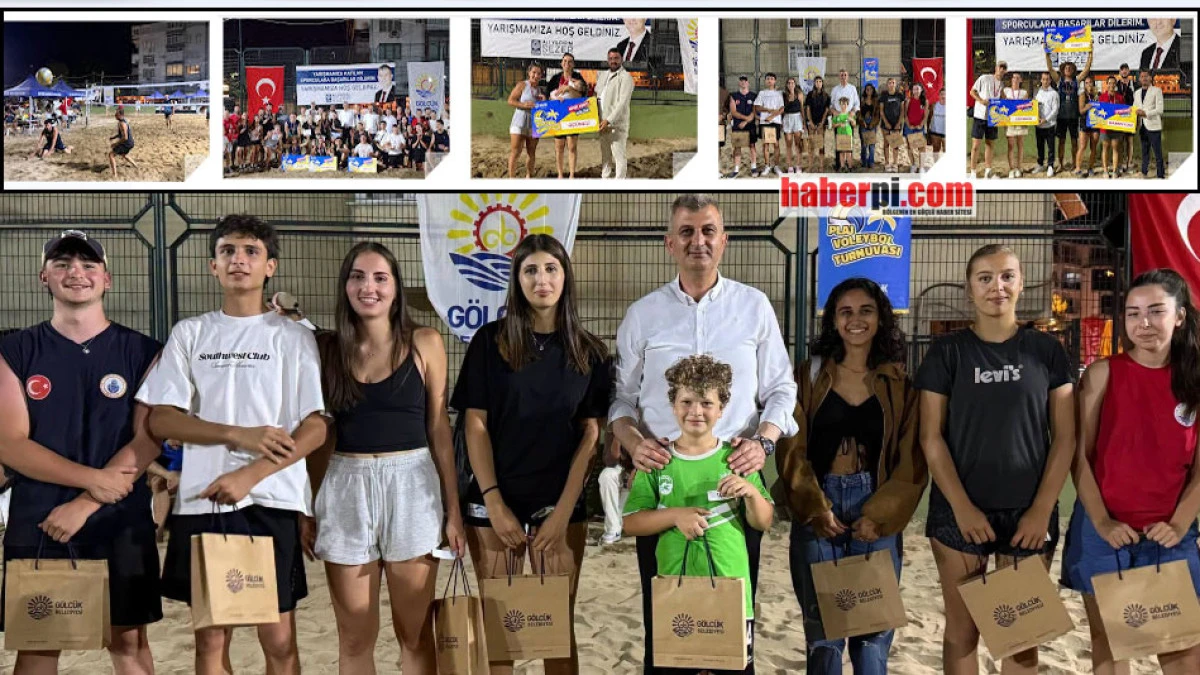 G&ouml;lc&uuml;k&rsquo;te Plaj Voleybolunda final heyecanı