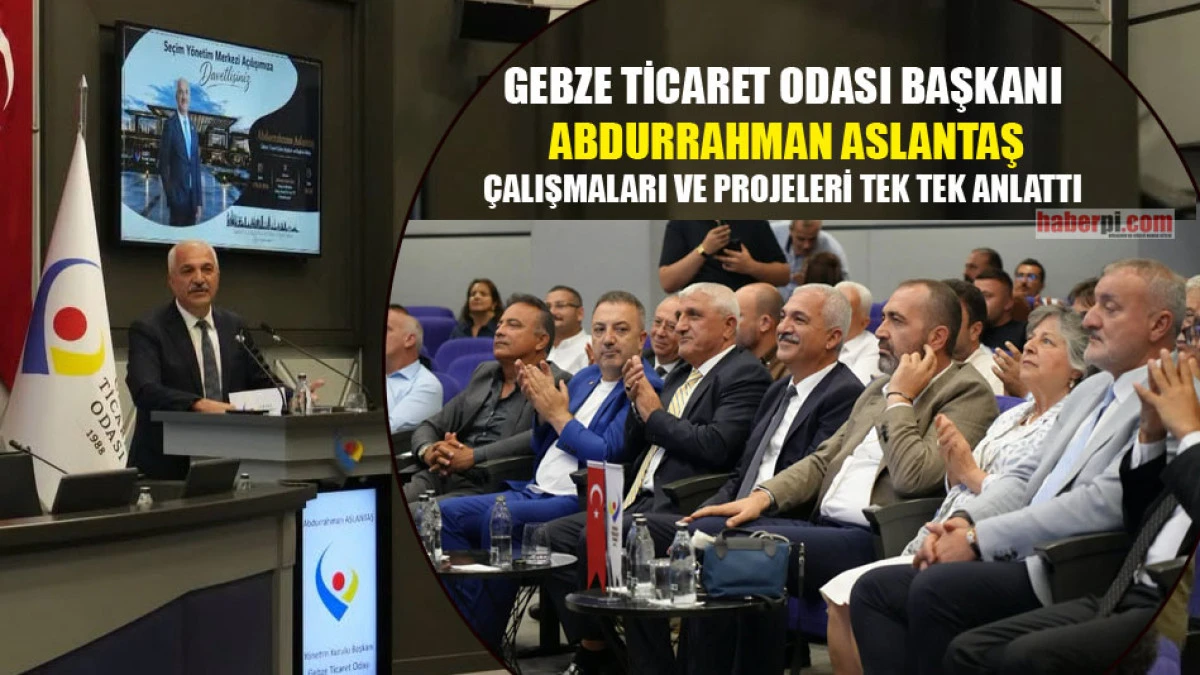 GTO Başkanı Aslantaş t&uuml;m &ccedil;alışma ve projeleri anlattı 