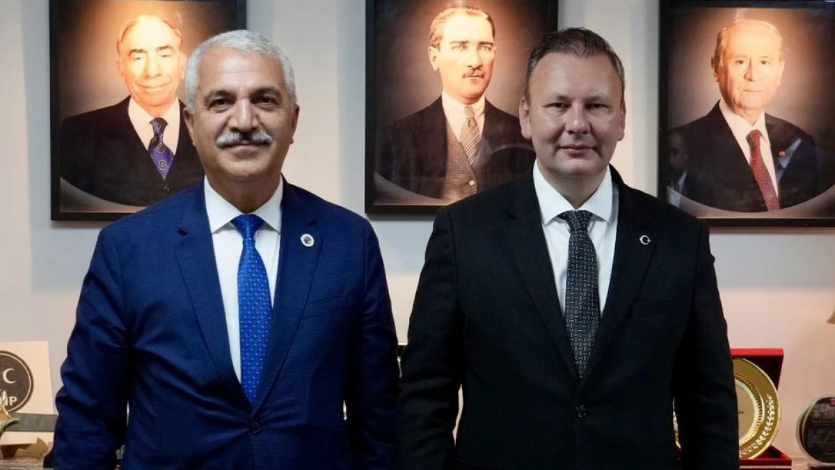 GTO Başkanı Aslantaş'tan MHP il Başkanı Emengen'e ziyaret