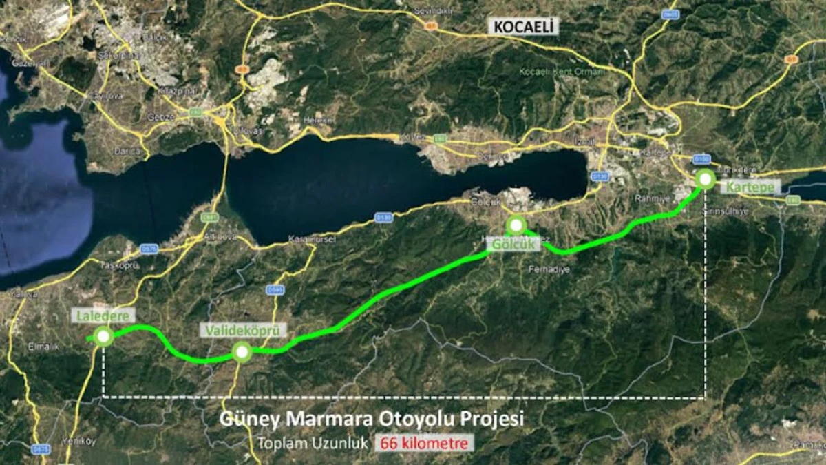 G&uuml;ney Marmara Otoyolunda &ouml;nemli gelişme