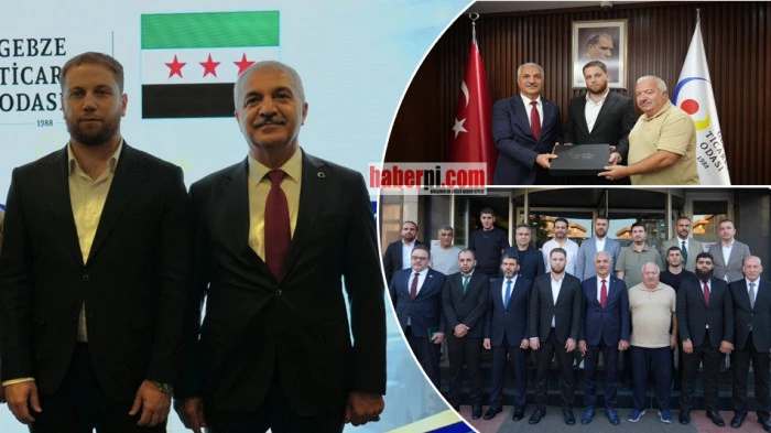 Hama Valisi Abdurrahman Es-Seheyen'den GTO Başkanı Aslantaş'a ziyaret