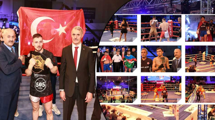 İsmail Altay Fight Arena Kick Boks Kemer şampiyonasına büyük ilgi