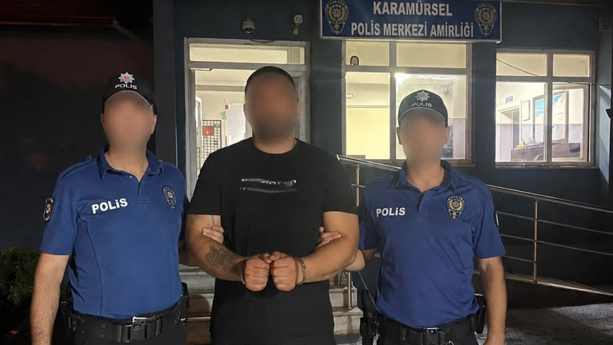 Karam&uuml;rsel'de kıskıvrak yakalandı